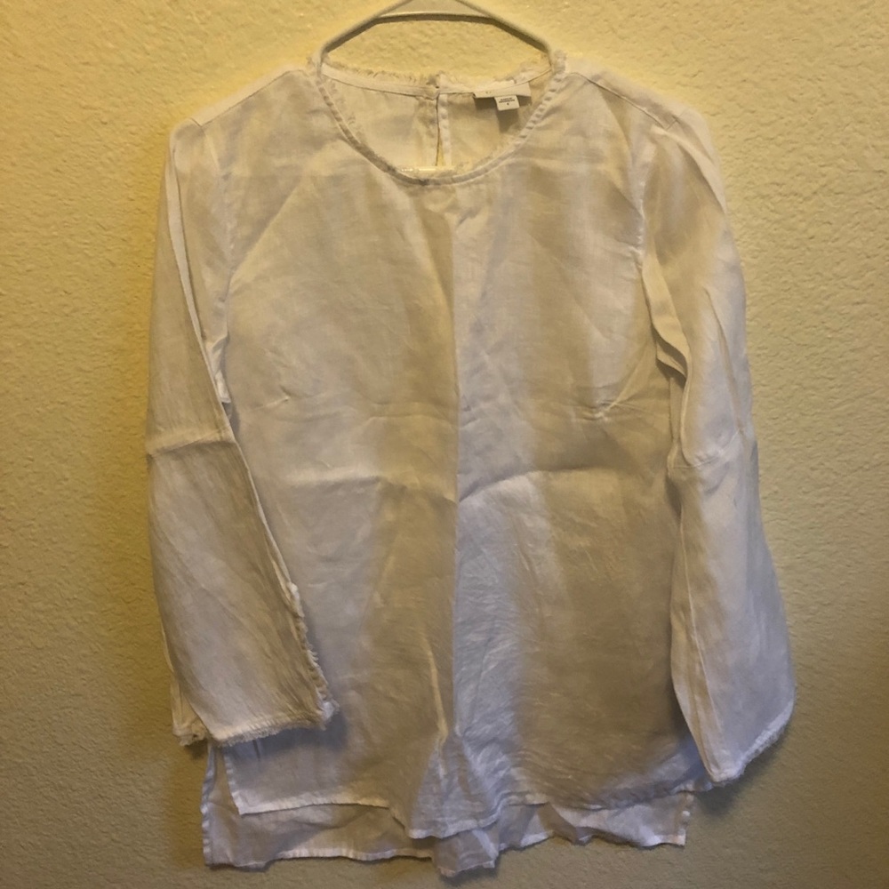 Love linen top blouse